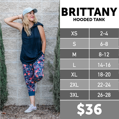 Brittany Size Chart